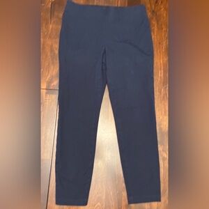 Talbots Navy Blue Skinny Ankle Pull On Pants Women’s Size 8